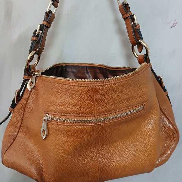 Kattee Classic Leather Satchel - Picture 4 of 9